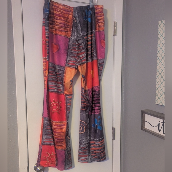 Colorful Patchwork Pants - Picture 1 of 5